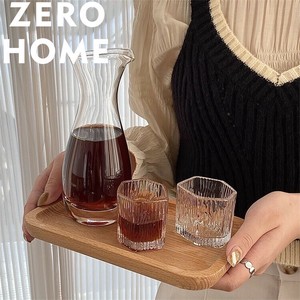ガラス製ハンドドリップサーバーセット コーヒー＆ティーポット付き 木製トレイ入り