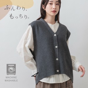 背心外套/马甲 V领