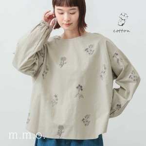 Button Shirt/Blouse Flower
