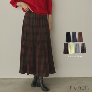 【一部予約/9月下旬納期】Eキャンバス プリーツスカート 2025新作 A/W