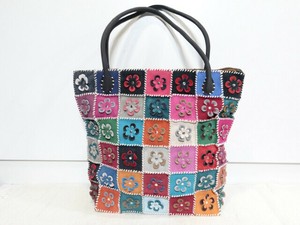 【人気商品】ベトナム・パッチワークバッグ（大）　7