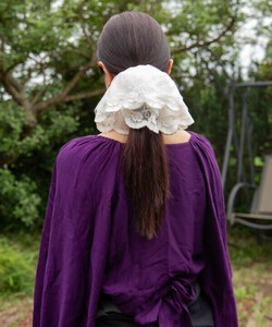 发饰 花朵 2025年 缝线/拼接 发圈 秋冬新品