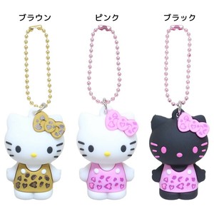 【キーホルダー】ハローキティ PVCマスコット ヒョウ柄シリーズ