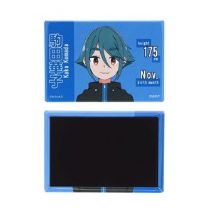 【文房具】mono スクエア缶マグネット 駒田華子 B