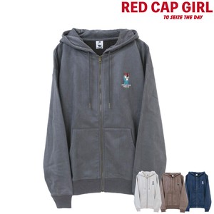 连帽衫 刺绣 RED CAP GIRL