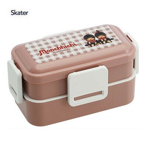 便当盒 2层 洗碗机对应 蒙奇奇 Skater