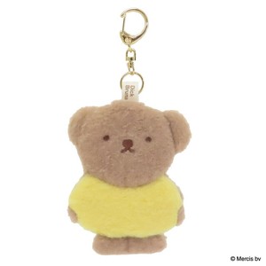 【キーホルダー】ミッフィー ダイカットチャーム BRUNA FLUFFY APPLIQUE ボリス