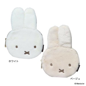 【ポーチ】ミッフィー ダイカットポーチ BRUNA FACE FUR