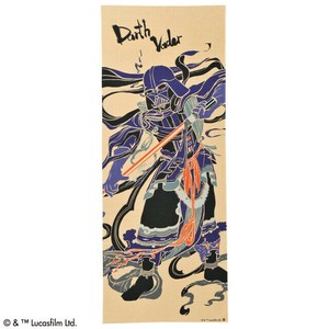 STAR WARS スター・ウォーズ 水墨画風 ダースベイダー 手ぬぐい タオル　タペストリー　日本製
