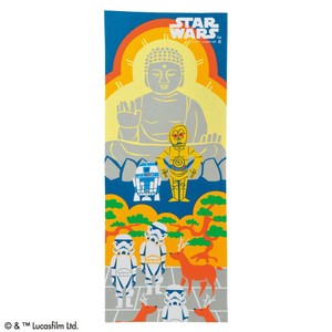 STAR WARS スター・ウォーズ 歴史ツアーズ 手ぬぐい タオル　タペストリー　日本製