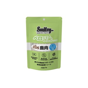 Smiley　犬用ペロッて　鹿肉　7本入　犬用おやつ