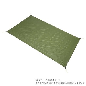 ダンロップ・プロモンテテント用グランドシート オリーブ GSL10