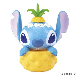 3D立体パズル ディズニー スティッチ パイナップル 69ピース 2400-05
