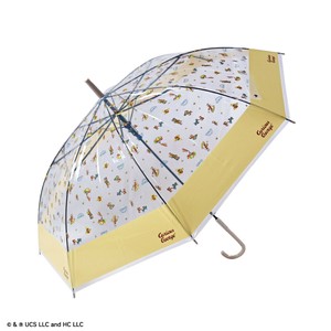 おさるのジョージジャンプビニール傘60cm