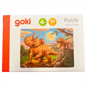 【特価品】ゴキ  ミニパズル トリケラトプス【お出かけにも/中国製】