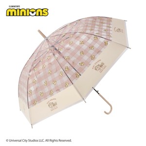 ミニオン ジャンプビニール傘60cm BOB+TIM チェック