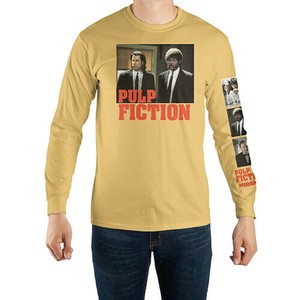 ロング スリーブ Tシャツ Pulp Fiction REX-LTS-001 イエロー
