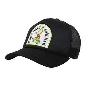 【キャップ】The Simpsons Bart Don't Have A Cow REX-CAP-002 ブラック