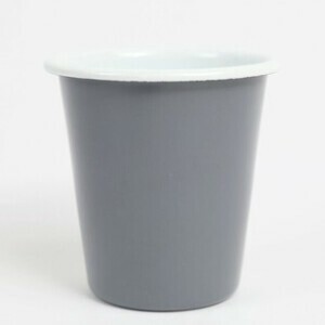 【クロウキャニオンホーム】ホーロー ショートタンブラー PACIFICA Grey（グレー）