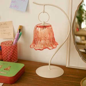 （取り寄せ品）☆LEDﾊﾝｷﾞﾝｸﾞﾌﾗﾜｰﾗｲﾄ ﾋﾟﾝｸ