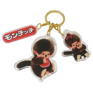【キーホルダー】モンチッチ 3連アクリルキーホルダー MONCHICHI