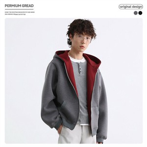 P23107 連帽 レトロ 2025秋新作 メンズ アウター 男女通用 トッブス ジャケット 長袖
