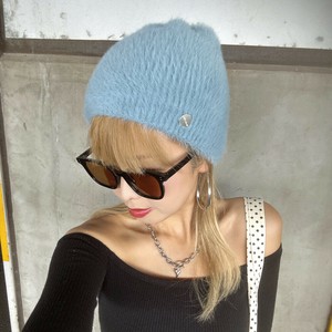 Beanie Fluffy Shaggy Feather [2025 NEW] [A/W]