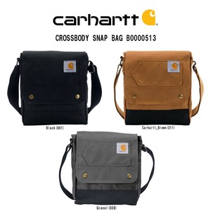 Carhartt(カーハート)ショルダーバッグ フラップ バッグ 斜めがけ クロスボディ ロゴ 鞄 B0000513