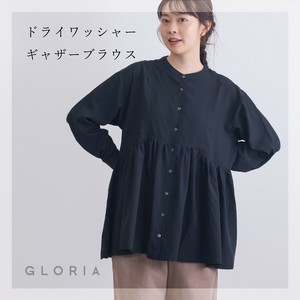 衬衫 褶边/褶裥上衣