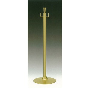 テープカットポール（小）　H80cm・ベースΦ28cm・パイプ径Φ3.2cm・3.6kg/店舗装飾・イベント用品
