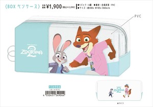 【予約品】ズートピア BOXペンケース《 9/15(月) 予約〆切り》