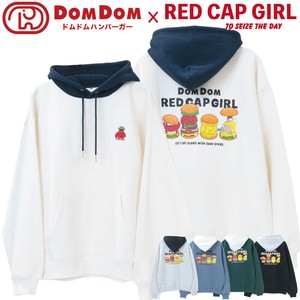 连帽衫 后背印花 RED CAP GIRL