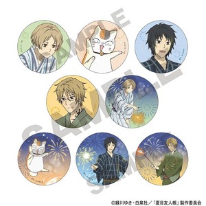 ■2025AW　先行予約■　夏目友人帳　トレーディング缶バッジ BOX　花火