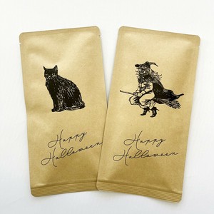 お茶メール（ハロウィン・線画・れもん和紅茶ティーバッグ 3g×5P）【紅茶/ギフト/御礼】