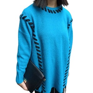 Sweater/Knitwear Beige Stitch Orange