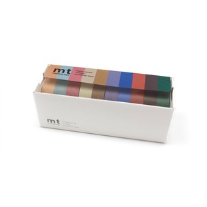 【カモ井加工紙】mt 10P 　くすみ色 　 / マスキングテープ