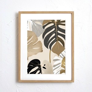 海报 植物 2种尺寸 插画