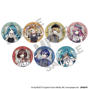 ■2025AW　先行予約■　初音ミク　トレーディンググリッター缶バッジ BOX　レトロ☆神戸2025