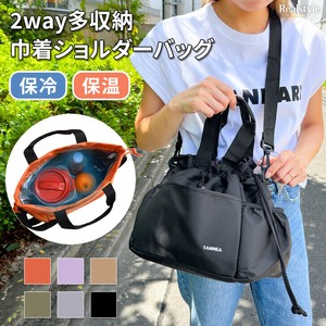 保冷保温2way多収納巾着ショルダーバッグ czysbg01521