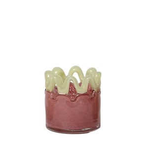 HANNA ハンナ フラワーベース Deep ruby Small 58319