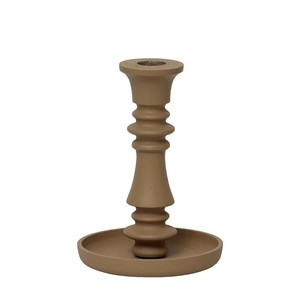 Kamal カマル キャンドルスタンド Vase Tray Smoky Rose 58248