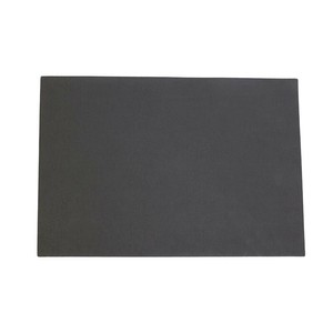 RECYCLABLE PLACEMAT PU LEATHER ランチョンマット BLACK 25593