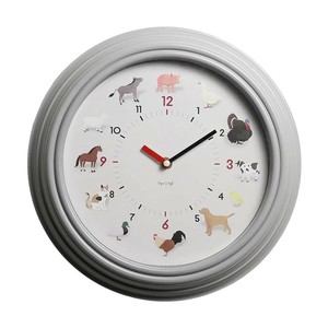 TICKY TACKY CLOCK ティッキータッキークロック 掛け時計 ANIMAL 25688