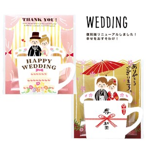 【WEDDING】ウエディング ティーバッグ 紅茶 ホットドリンク プチギフト 結婚式 お祝い