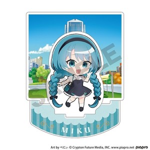 ■2025AW　先行予約■　初音ミク　ジオラマアクリルスタンド　初音ミク/ミニキャラ/レトロ☆神戸2025