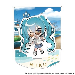 ■2025AW　先行予約■　初音ミク　ジオラマアクリルスタンド　初音ミク/ミニキャラ/マリン☆神戸2025