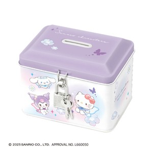 【先行受注】カギ付き缶バンク サンリオキャラクターズ 予約〆9/23