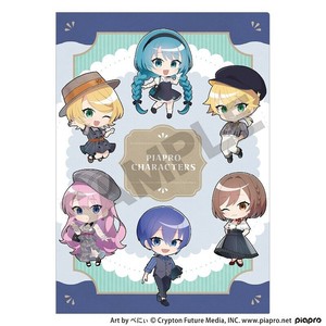 ■2025AW　先行予約■　初音ミク　シングルクリアファイル　ミニキャラ/レトロ☆神戸2025