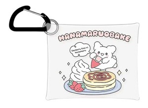 クリアマルチケースSS　はなまるおばけ　パステルPOPシリーズ
