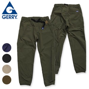 ジェリー【GERRY】078200 JOGGER PANTS WATER REPELLENCY 撥水ジョガーパンツ メンズ ロゴ アウトドア